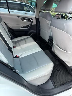 White 2021 Toyota RAV4 XLE Premium