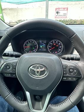 White 2021 Toyota RAV4 XLE Premium