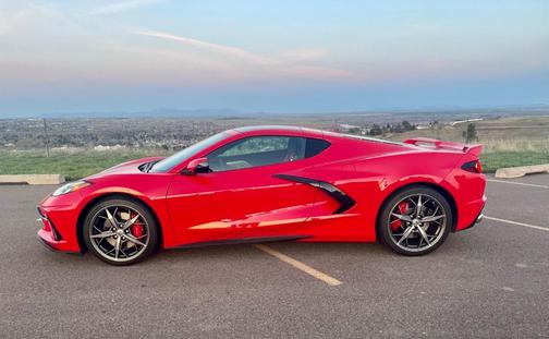 Red 2023 Chevrolet Corvette Stingray w/3LT