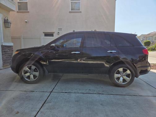 Black 2007 Acura MDX Sport