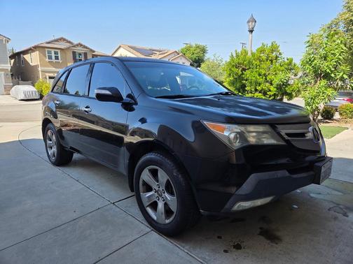 Black 2007 Acura MDX Sport