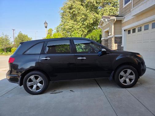 Black 2007 Acura MDX Sport