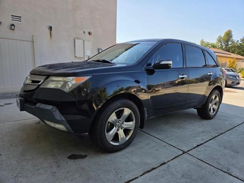 Black 2007 Acura MDX Sport