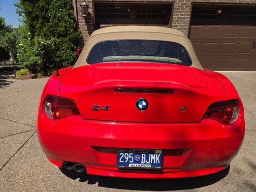 Red 2007 BMW Z4 3.0si Roadster