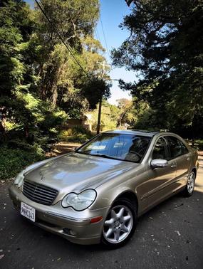 Beige 2003 Mercedes-Benz C-Class C240