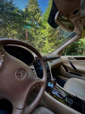 Beige 2003 Mercedes-Benz C-Class C240