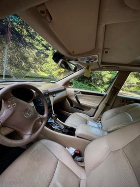 Beige 2003 Mercedes-Benz C-Class C240