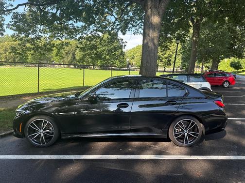 Black 2020 BMW 330 i xDrive