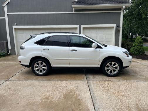 White 2009 Lexus RX 350 Base