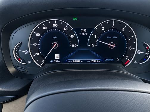 Gray 2018 BMW 540 i