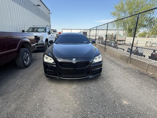 Black 2015 BMW 640 Gran Coupe i xDrive