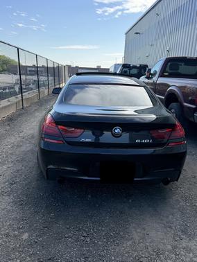 Black 2015 BMW 640 Gran Coupe i xDrive
