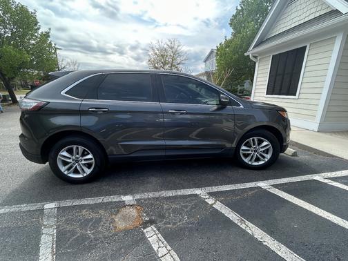 Gray 2017 Ford Edge SEL