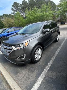 Gray 2017 Ford Edge SEL