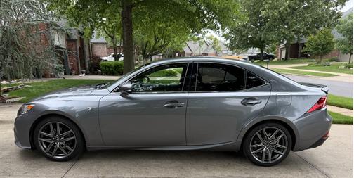 Gray 2014 Lexus IS 250 Base