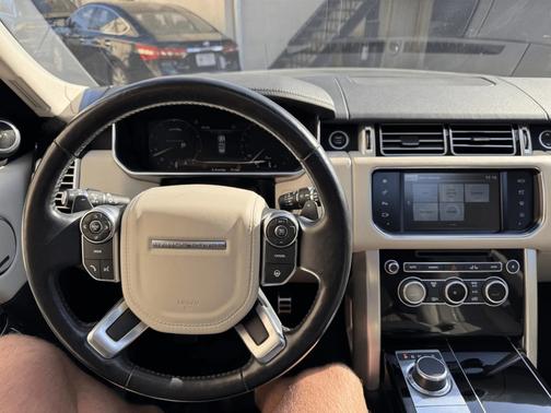 Black 2016 Land Rover Range Rover 5.0L Supercharged