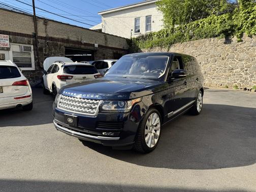 Black 2016 Land Rover Range Rover 5.0L Supercharged