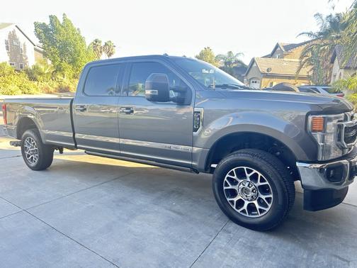Gray 2022 Ford F-350 Lariat