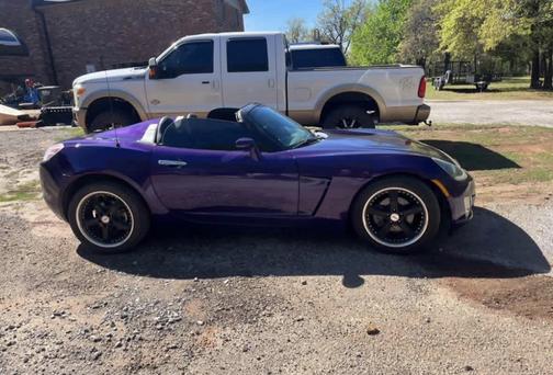 Purple 2007 Saturn Sky Red Line