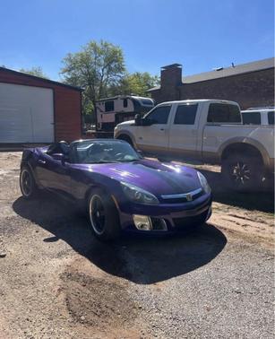 Purple 2007 Saturn Sky Red Line