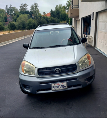 Silver 2004 Toyota RAV4 Base
