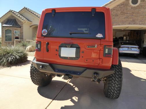 Orange 2020 Jeep Wrangler Unlimited Rubicon
