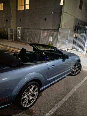 Blue 2007 Ford Mustang GT