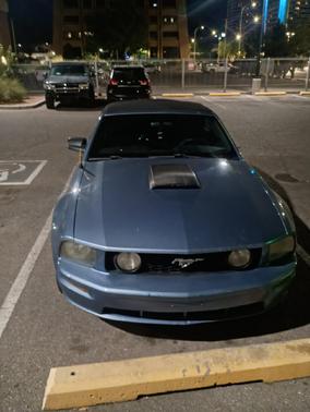 Blue 2007 Ford Mustang GT