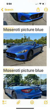 2018 Maserati GranTurismo Sport