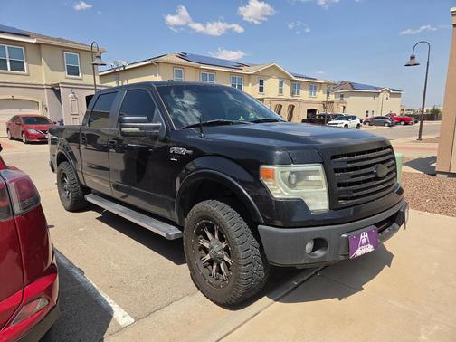 Black 2013 Ford F-150 Lariat