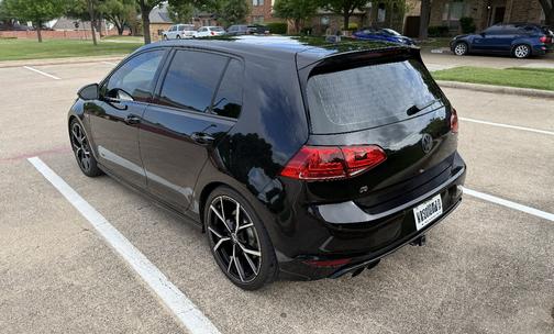 Black 2016 Volkswagen Golf R 4-Door