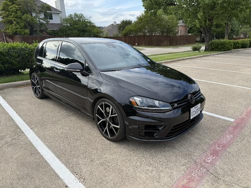 Black 2016 Volkswagen Golf R 4-Door