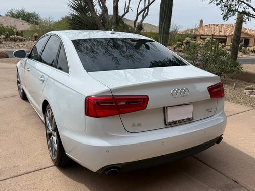 White 2014 Audi A6 3.0T Premium Plus