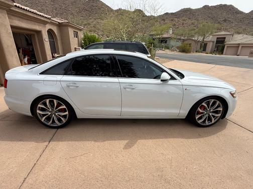 White 2014 Audi A6 3.0T Premium Plus