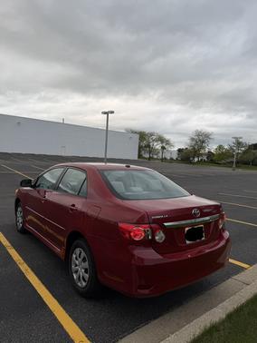 Red 2011 Toyota Corolla LE