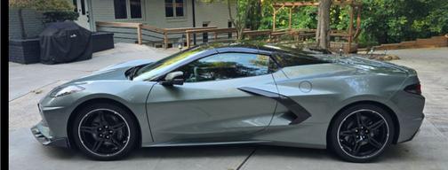 Gray 2021 Chevrolet Corvette Stingray w/2LT