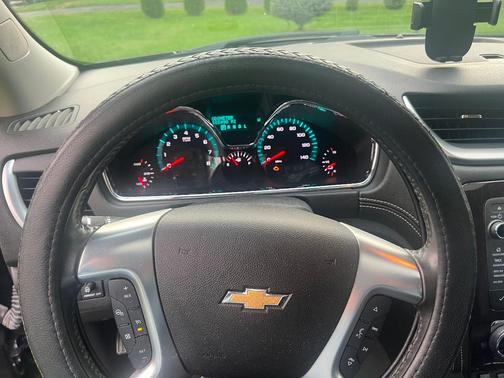 Silver 2017 Chevrolet Traverse Premier