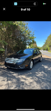 Black 2010 Ford Fusion Hybrid Base