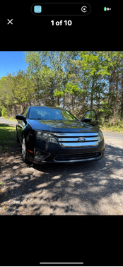 Black 2010 Ford Fusion Hybrid Base