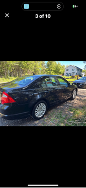 Black 2010 Ford Fusion Hybrid Base
