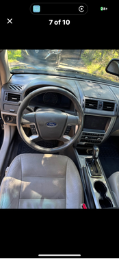 Black 2010 Ford Fusion Hybrid Base