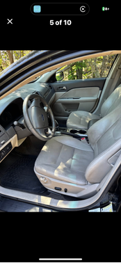 Black 2010 Ford Fusion Hybrid Base