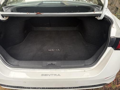 White 2025 Nissan Sentra SV