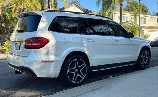 White 2018 Mercedes-Benz GLS 550 4MATIC