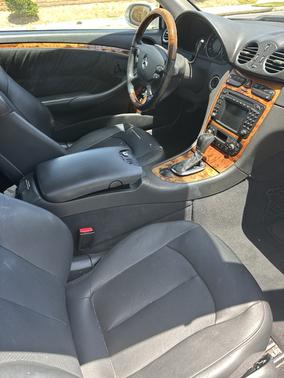 Silver 2004 Mercedes-Benz CLK-Class 320 Cabriolet