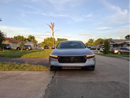 Silver 2025 Honda Accord LX