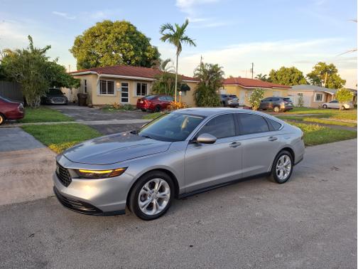 Silver 2025 Honda Accord LX