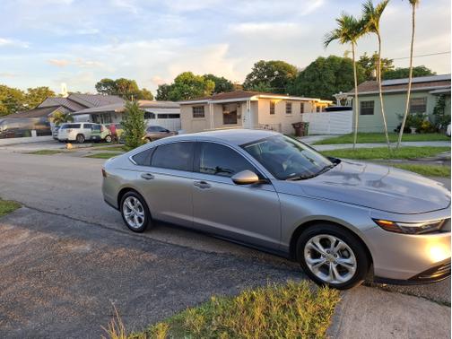 Silver 2025 Honda Accord LX