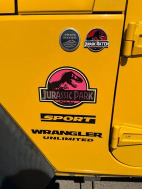 Yellow 2015 Jeep Wrangler Unlimited Sport