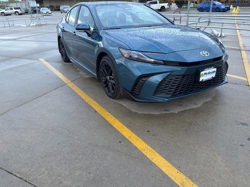 Blue 2026 Toyota Camry SE